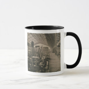 Interior view of the machinery hall, from 'L'Album Mug