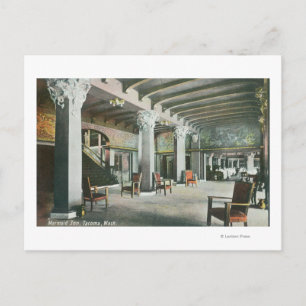 Interior View of the Mermaid Inn Postcard