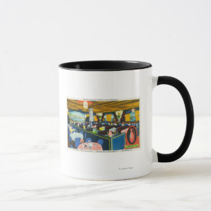 Interior View of the Riviera Restaurant Mug