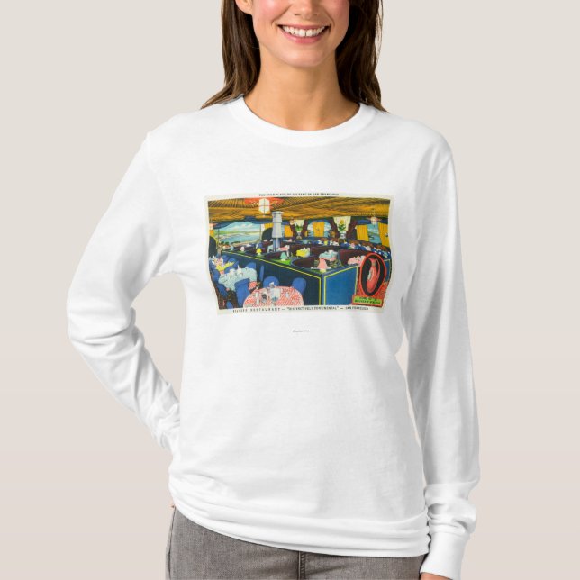Interior View of the Riviera Restaurant T-Shirt (Front)
