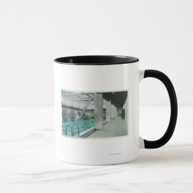 Interior View of the Ventura Bath House Mug (Right)