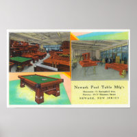 Interior Views of Newark Pool Table