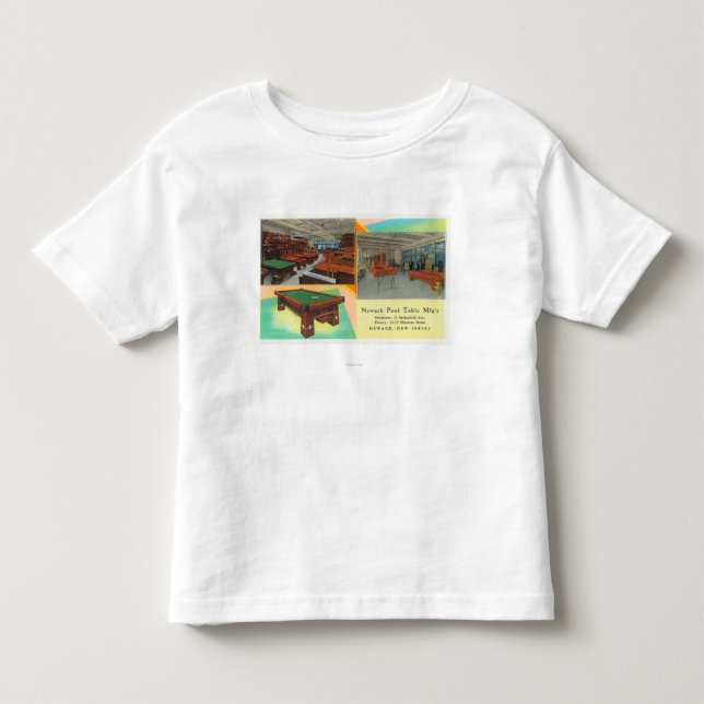 Interior Views of Newark Pool Table Toddler T-Shirt (Front)