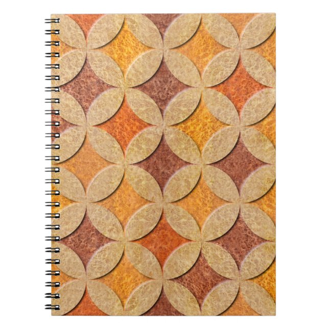 Interior wall panel pattern - Arabic decor - seaml Notebook (Front)