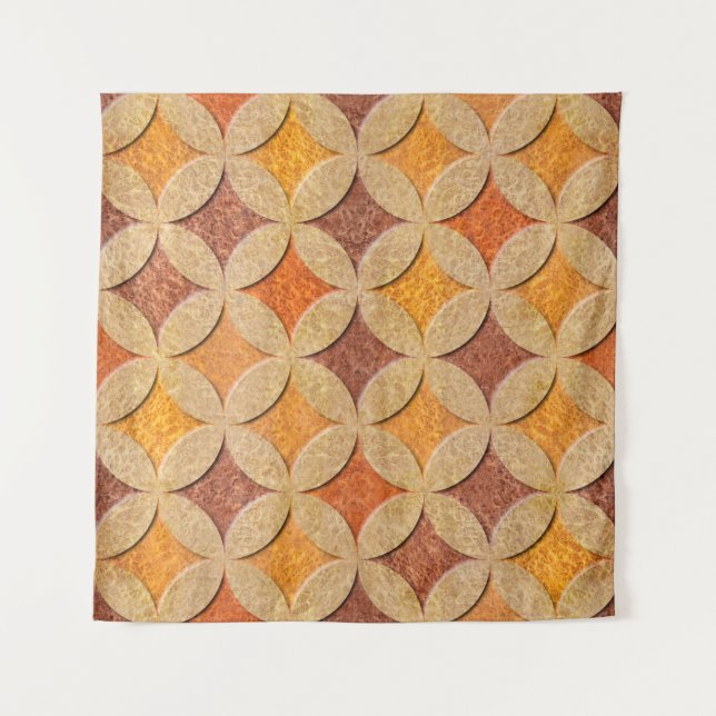 Interior wall panel pattern - Arabic decor - seaml Tapestry (Front)