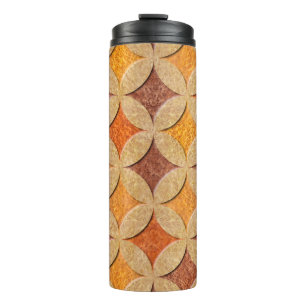 Interior wall panel pattern - Arabic decor - seaml Thermal Tumbler