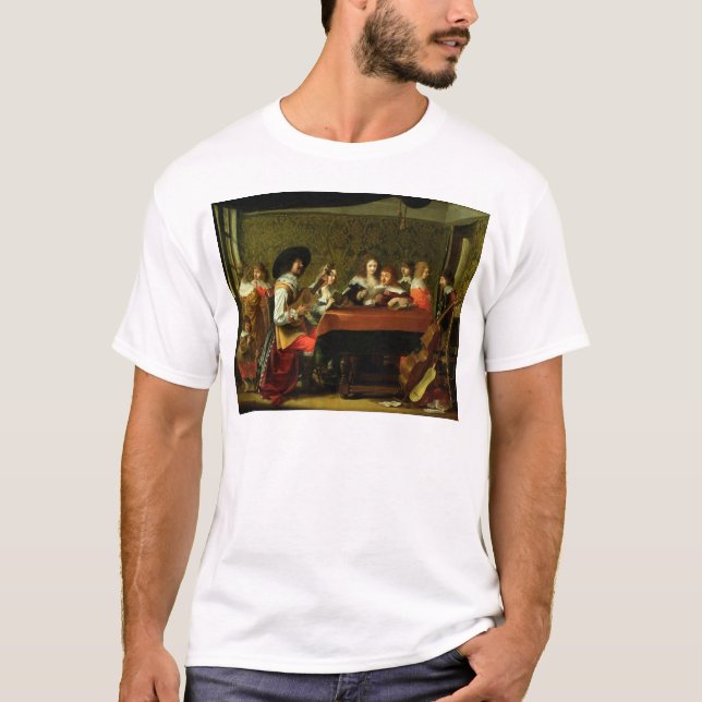 Interior with Musicians and Singers T-Shirt (Front)