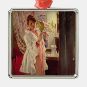 Interior with the Artist's Wife, 1889 Metal Tree Decoration