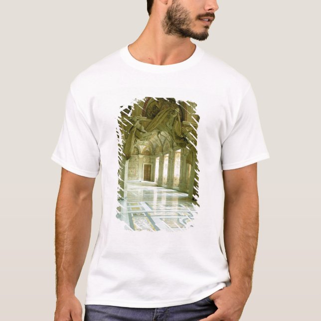 Interior with view of sculpted angels T-Shirt (Front)