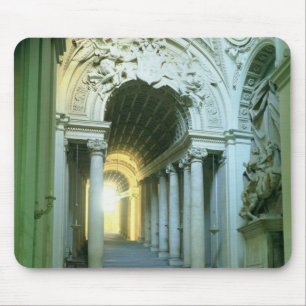 Interior with view of the staircase mouse mat