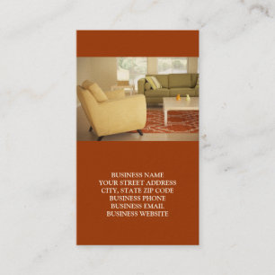 Interiors or Staging Business Cards