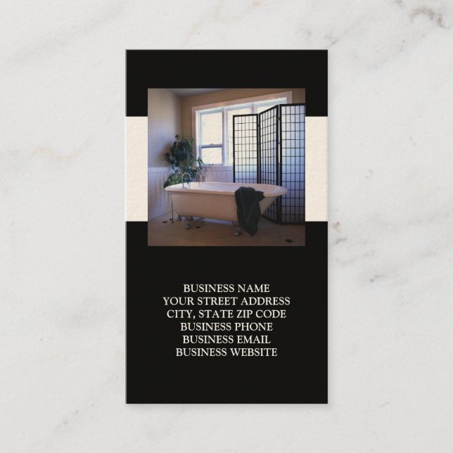 Interiors or Staging Business Cards (Front)