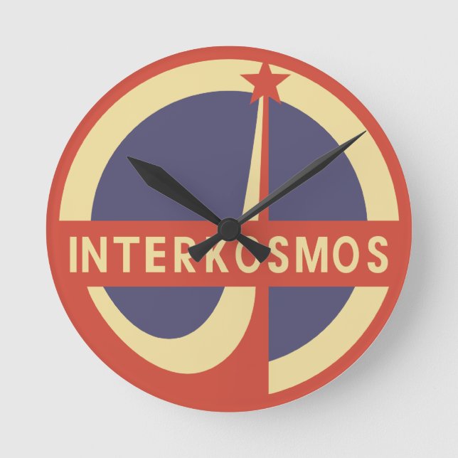 Interkosmos Round Clock (Front)