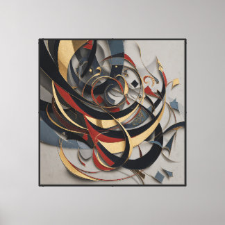 Interlaced Currents Canvas Print