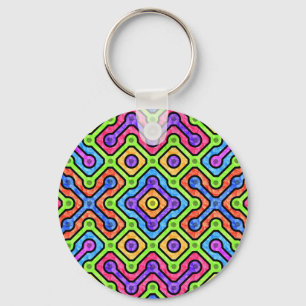 Interlaced Nexus Key Ring