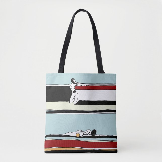 Interlacement of Female Voices Tote Bag (Front)