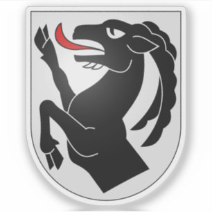 Interlaken-Oberhasli district emblem, Switzerland