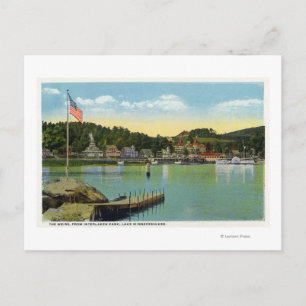 Interlaken Park View of the Weirs Postcard