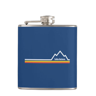 Interlaken, Switzerland Hip Flask