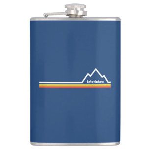 Interlaken, Switzerland Hip Flask