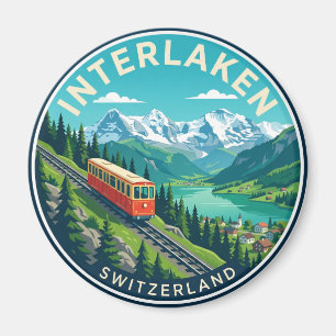Interlaken Switzerland Magnet