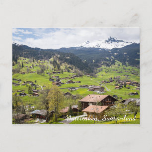 Interlaken, Switzerland Postcard