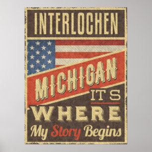 Interlochen Michigan Poster