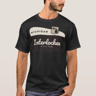 Interlochen State Park Michigan Welcome Sign T-Shirt