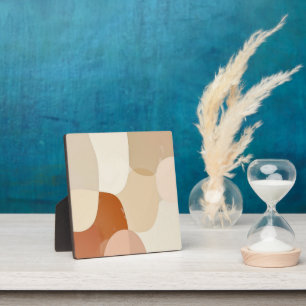 Interlocking Earth Tones Plaque