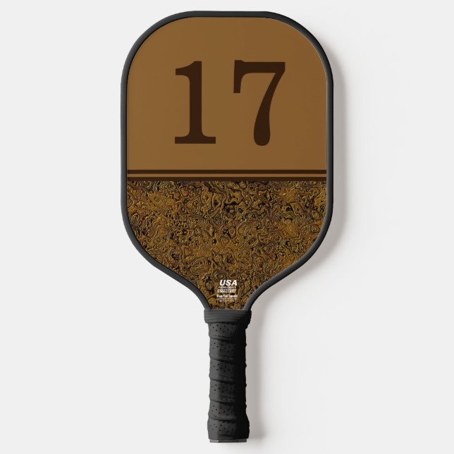 "Interlocking"  Pickleball Paddle (Front)