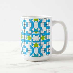 Interlocking Puzzle Theme For Everyday Coffee Mug