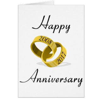 Interlocking Rings - Engraved custom Wedding Date