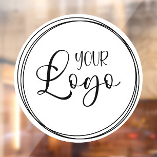 Interlocking Rings for Your Business Logo Window Cling