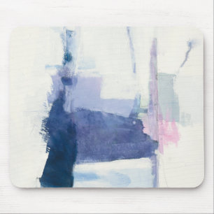 Interlude   Abstract In Blue Mouse Mat