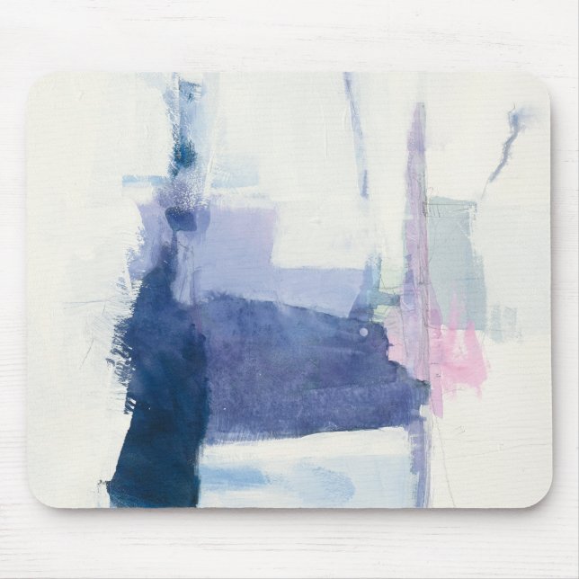 Interlude | Abstract In Blue Mouse Mat (Front)