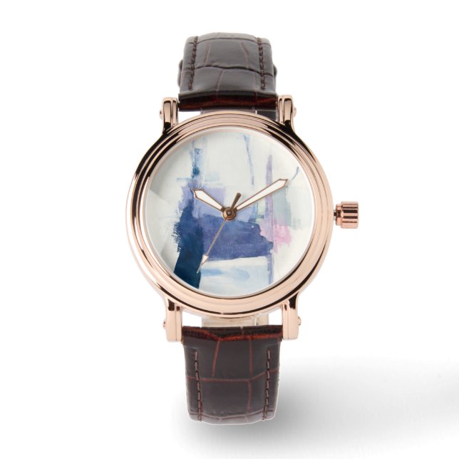 Interlude | Abstract In Blue Watch (Front)