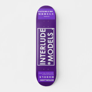 INTERLUDE MODELS  /JMT SKATEBOARD/IPIXTURES SKATEB SKATEBOARD