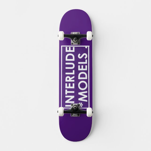 INTERLUDE MODELS  /JMT SKATEBOARD/IPIXTURES SKATEBOARD (Front)