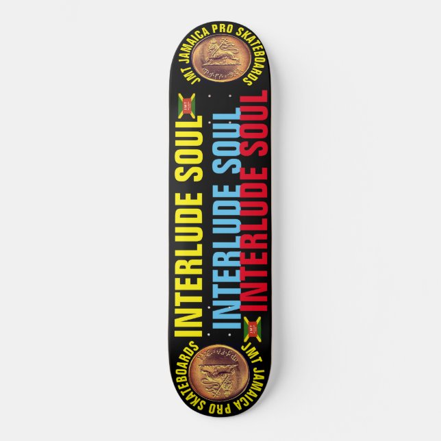 INTERLUDE SOUL  8 1/4" Skateboard Deck (Front)