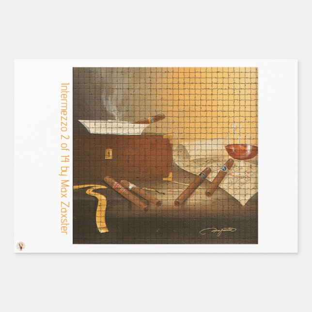 Intermezzo by Max Zaxster Wrapping Paper Sheets (Front)