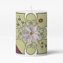 "Intermingle" (3" x 4") Pillar Candle