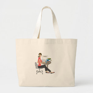 Intern Memo Large Tote Bag