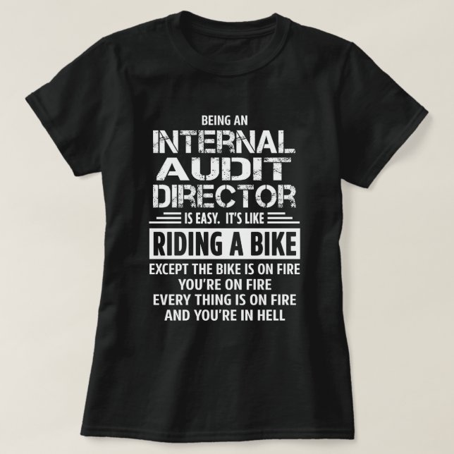 Internal Audit Director T-Shirt (Design Front)