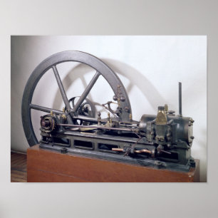 Internal combustion engine poster