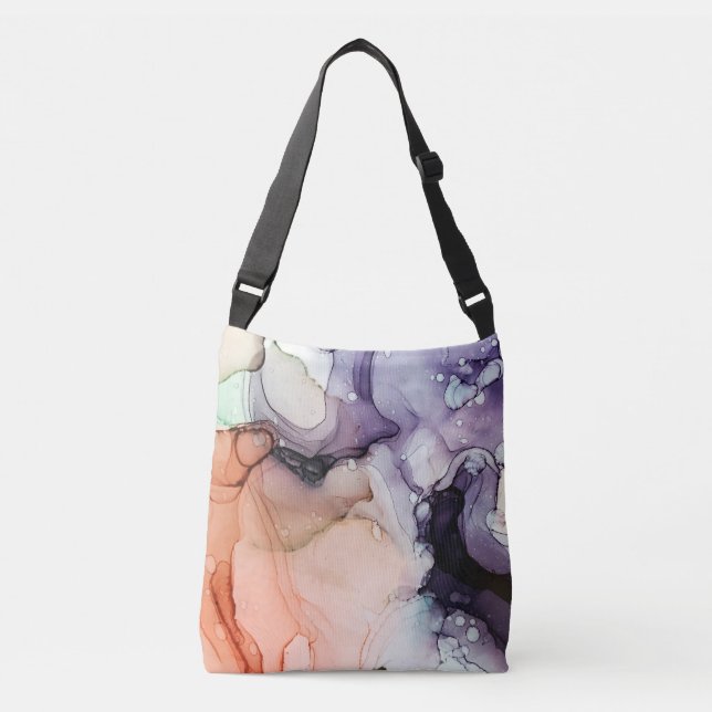 Internal Medicine - inkwork by Karen Ruane Crossbody Bag (Front)