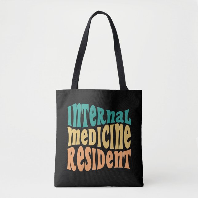 Internal Medicine Resident Match Day Gift 2024 Tote Bag (Front)