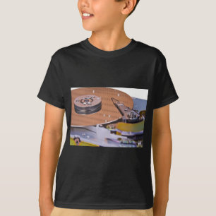 Internals of a hard disc drive T-Shirt