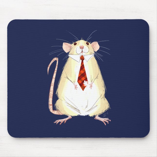 Internashunal Bizness Marty Mouse Mousepad (Front)