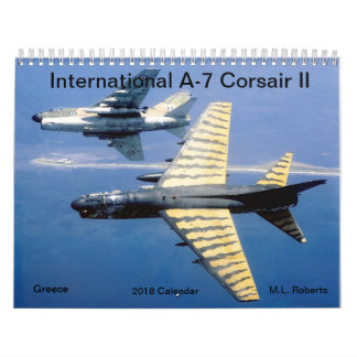 International A-7 Corsair II Calendar