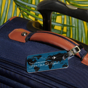 International Adventures World Travel Luggage Tag